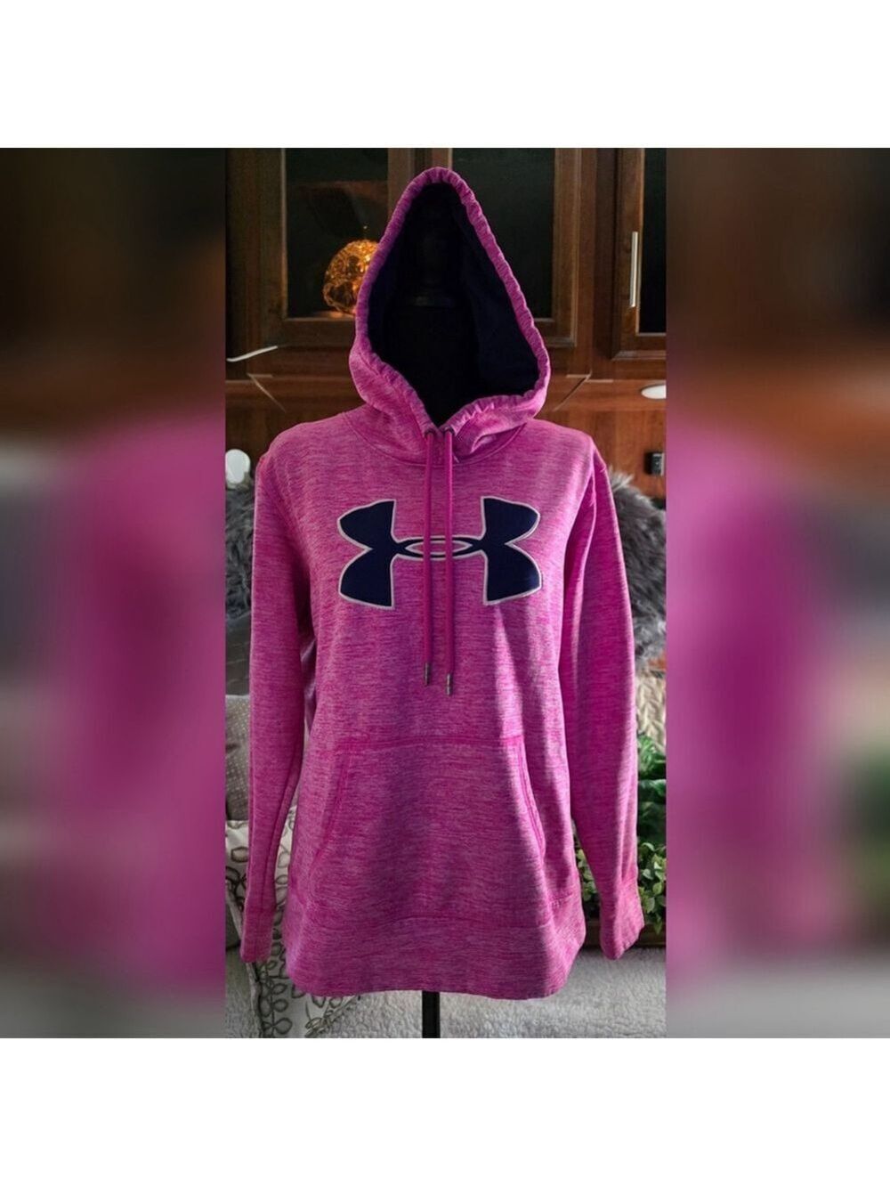 Under Armour Pink Heathered Pullover